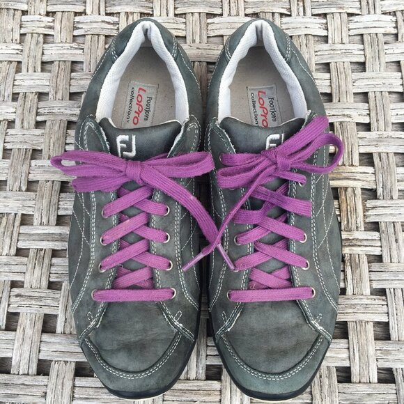 FootJoy Golf Shoes Womens Size 9m Collection Oxford Spikeless - Picture 4 of 9